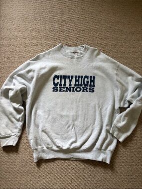 City High sweatshirt vintage made in USA
